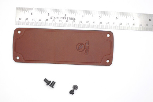 Casstrom 13053 - Kydex Sheath Leather Belt Loop - Medium Brown