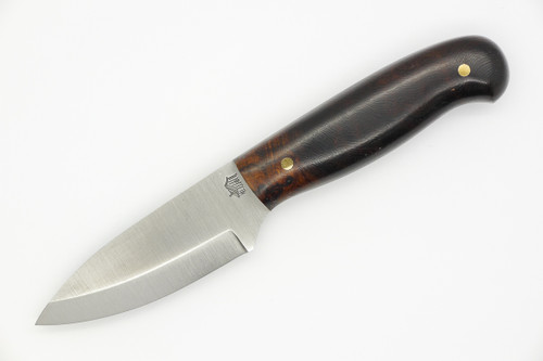 LT Wright Knives Patriot - CPM 3V Steel - Scandi Grind - Desert Ironwood - 2 / FREE Black Liners!