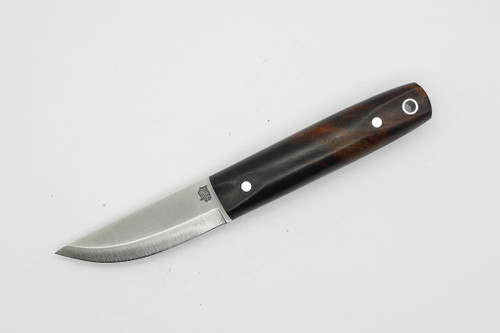 LT Wright Knives Pronghorn - O1 Steel - Scandi Grind - Desert Ironwood Handle - Polished Finish - 6 - FREE Black Liners!
