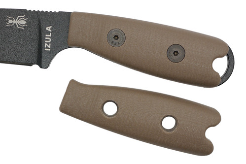 TKC: G10 Handle for ESEE IZULA - Earth Brown TKC: G10 Handle for ESEE IZULA - Earth Brown