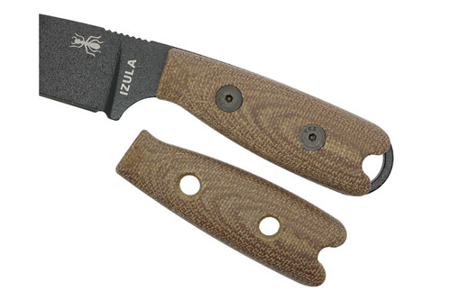 TKC: Handle for ESEE IZULA - Brown Canvas Micarta TKC: Handle for ESEE IZULA - Brown Canvas Micarta