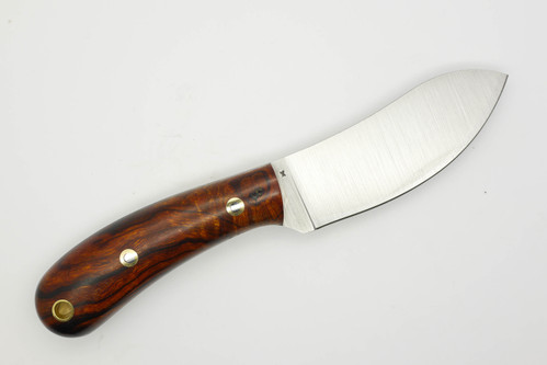 LT Wright Knives Camp MUK - Flat Grind - 3V Steel - Desert Ironwood - Polished Finish - FREE Black Liners! - 2 LT Wright Knives Camp MUK - Flat Grind - 3V Steel - Desert Ironwood - Polished Finish - FREE Black Liners! - 2