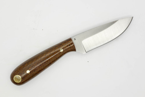 LT Wright Knives Frontier First - CPM 3V Steel - Saber Grind - Brown Burlap, Polished LT Wright Knives Frontier First - CPM 3V Steel - Saber Grind - Brown Burlap, Polished