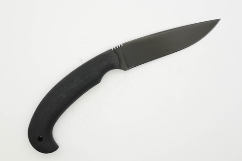 Winkler Knives - Contingency - 80CRV2 Steel - Flat Grind - Black Laminate Handle - Tapered Tang Winkler Knives - Contingency - 80CRV2 Steel - Flat Grind - Black Laminate Handle - Tapered Tang