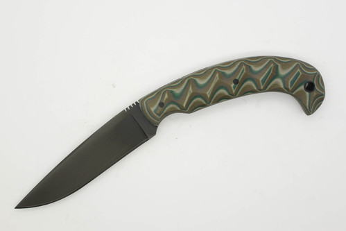 Winkler Knives - Contingency - 80CRV2 Steel - Flat Grind - Sculpted Camo G10 Handle - Tapered Tang Winkler Knives - Contingency - 80CRV2 Steel - Flat Grind - Sculpted Camo G10 Handle - Tapered Tang