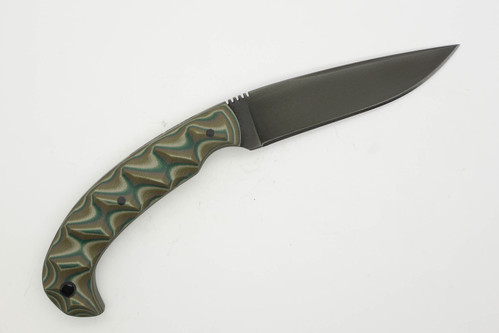 Winkler Knives - Contingency - 80CRV2 Steel - Flat Grind - Sculpted Camo G10 Handle - Tapered Tang Winkler Knives - Contingency - 80CRV2 Steel - Flat Grind - Sculpted Camo G10 Handle - Tapered Tang
