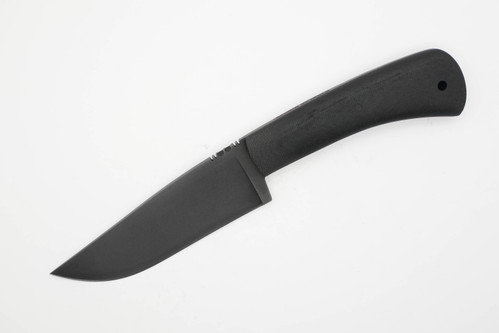 Winkler Knives - Highland Hunter - 80CRV2 Steel - Flat Grind - Black Laminate Handle - Tapered Tang Winkler Knives - Highland Hunter - 80CRV2 Steel - Flat Grind - Black Laminate Handle - Tapered Tang