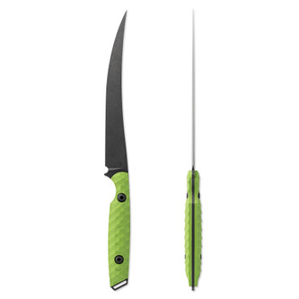 Toor Knives: Avalon - CPM 154 Steel - Wasabi G10 Handle, Kydex Sheath