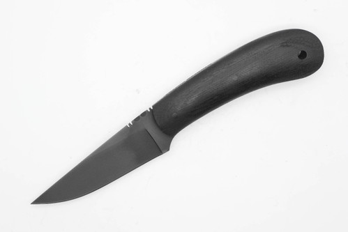 Winkler Knives - SD-2 (Standard Duty 2) - 80CRV2 Steel - Flat Grind - Black Laminate Handle - Kydex