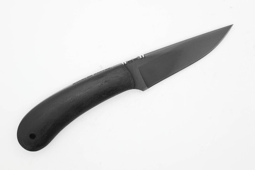 Winkler Knives - SD-2 (Standard Duty 2) - 80CRV2 Steel - Flat Grind - Black Laminate Handle - Kydex