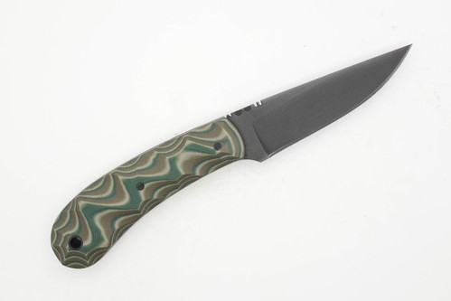 Winkler Knives - SD-2 (Standard Duty 2) - 80CRV2 Steel - Flat Grind - Sculpted Camo G10 Handle - Kydex