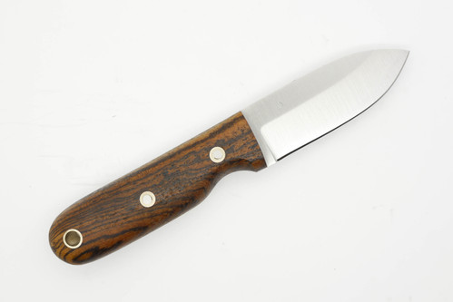 LT Wright Knives Bushbaby - A2 - Saber Grind - Bocote - Matte Finish - FREE Black Liners! - 1