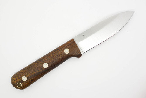 LT Wright Knives Genesis - A2 Steel - Saber Grind - Bocote - Matte Finish - FREE Black Liners! - 1