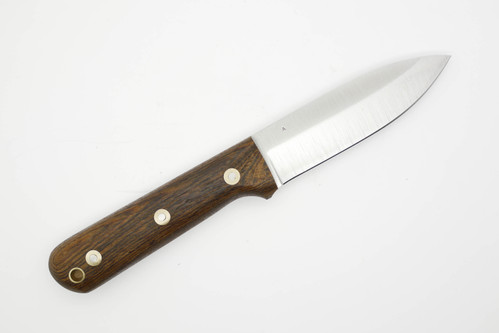 LT Wright Knives Genesis - A2 Steel - Saber Grind - Bocote - Matte Finish - FREE Black Liners! - 3