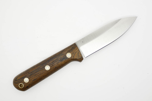 LT Wright Knives Genesis - A2 Steel - Saber Grind - Bocote - Matte Finish - FREE Black Liners! - 5