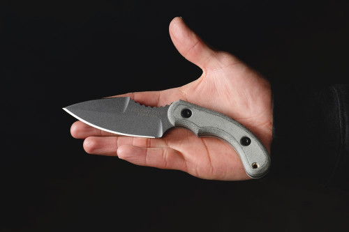 TOPS Knives Felony Stop - FELS-01 - Tactical Gray Blade w/ Black Linen Micarta Handle TOPS Knives Felony Stop - FELS-01 - Tactical Gray Blade w/ Black Linen Micarta Handle