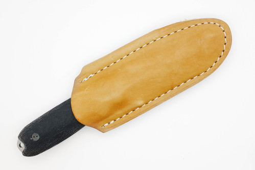 Bradford Knives: Guardian3.5 - M390 Steel - Sabre Grind, Stonewash Finish Blade - 3D Black Micarta Handle Bradford Knives: Guardian3.5 - M390 Steel - Sabre Grind, Stonewash Finish Blade - 3D Black Micarta Handle