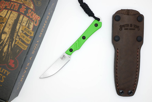 Smith & Sons Knives: Shoal - AEB-L Stainless Steel - Grasshopper G10 Handle Smith & Sons Knives: Shoal - AEB-L Stainless Steel - Grasshopper G10 Handle