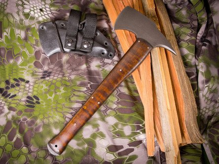 Winkler Knives - Combat Axe - 80CRV2 Steel - Maple Handle
