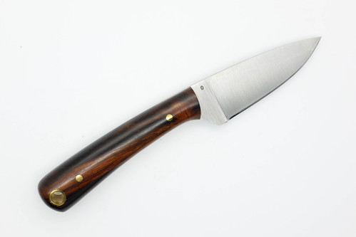 LT Wright Knives Frontier Valley - 3/32" O1 Steel - Flat Grind - Desert Ironwood - Black Liners - 5 LT Wright Knives Frontier Valley - 3/32" O1 Steel - Flat Grind - Desert Ironwood - Black Liners - 5