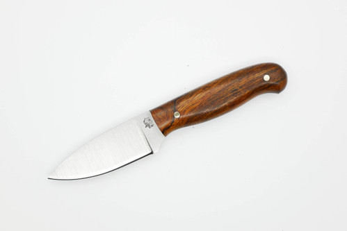 LT Wright Knives Patriot - O1 Steel - Flat Grind - Desert Ironwood w/ FREE Black Liners - 1