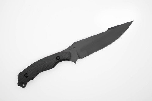 Toor Knives: Raven - CPM 3V Steel - Shadow Black Handle, Kydex Sheath