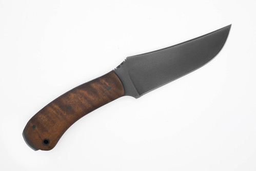 Winkler Knives - Belt Knife - 80CRV2 Steel - Flat Grind - Maple Handle - Tapered Tang - Crusher Pommel