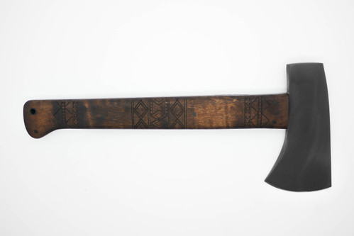 Winkler Knives - Highland Hatchet - 80CRV2 Steel - Maple Handle - Tribal Artwork