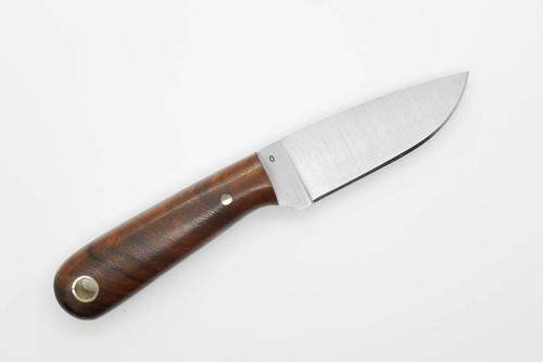 LT Wright Knives: Frontier First - O1 Tool Steel - Flat Grind - Desert Ironwood w/ Black Liners - 1
