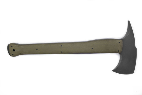 Winkler Knives - Combat Axe - 80CRV2 Steel - Green Canvas Laminate Handle