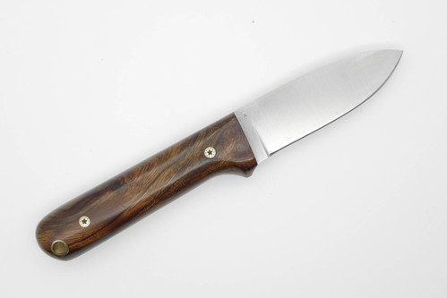 LT Wright Knives Next Gen - Convex Grind - CPM 3V Steel - Desert Ironwood - FREE Black Liners! - 4