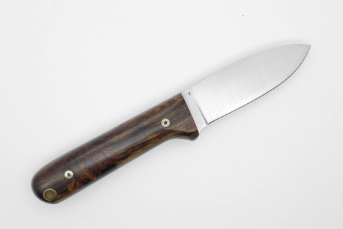 LT Wright Knives Next Gen - Convex Grind - CPM 3V Steel - Desert Ironwood - FREE Black Liners! - 6