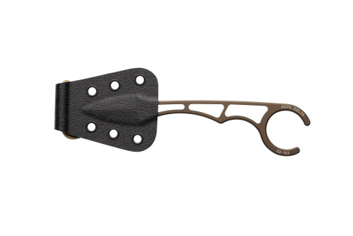 TOPS Knives: Papa Delta - PD-01 - Midnight Bronze 1.63" Blade - Skeletonized Handle TOPS Knives: Papa Delta - PD-01 - Midnight Bronze 1.63" Blade - Skeletonized Handle