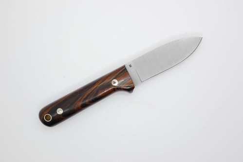 LT Wright Knives Next Gen - Flat Grind - Magna Cut Steel - Desert Ironwood - 5 / FREE Black Liners!