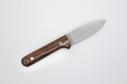 LT Wright Knives Next Gen - Flat Grind - Magna Cut Steel - Desert Ironwood - 8 / FREE Black Liners!