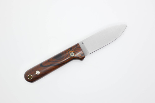 LT Wright Knives Next Gen - Flat Grind - Magna Cut Steel - Desert Ironwood - 9 / FREE Black Liners!