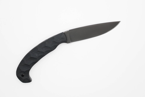 Winkler Knives - Contingency - 80CRV2 Steel - Flat Grind - Black Laminate Sculpted Handle - Tapered Tang Winkler Knives - Contingency - 80CRV2 Steel - Flat Grind - Black Laminate Sculpted Handle - Tapered Tang