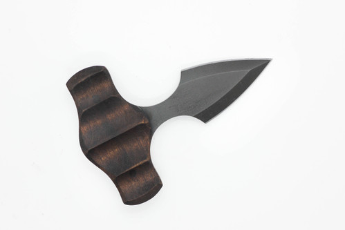 Winkler Knives - Push Dagger - 80CRV2 Steel - Full Double Edge - Maple Sculpted Handle