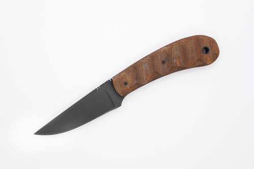 Winkler Knives - SD-2 (Standard Duty 2) - 80CRV2 Steel - Flat Grind - Tan Laminate Sculpted Handle - Kydex