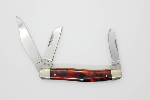 Boker: Stockman Imitation Tortoise Shell Handled Folding Knife - 110726T Boker: Stockman Imitation Tortoise Shell Handled Folding Knife - 110726T