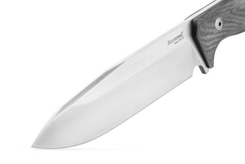 LionSteel Knives: T6 - CPM 3V Steel - Satin Blade Finish - Black Canvas Micarta Handle LionSteel Knives: T6 - CPM 3V Steel - Satin Blade Finish - Black Canvas Micarta Handle