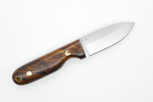 LT Wright Knives Bushbaby - Saber Grind - O1 Steel - Desert Ironwood - Black Liners - 6 / FREE BLACK LINERS! LT Wright Knives Bushbaby - Saber Grind - O1 Steel - Desert Ironwood - Black Liners - 6 / FREE BLACK LINERS!