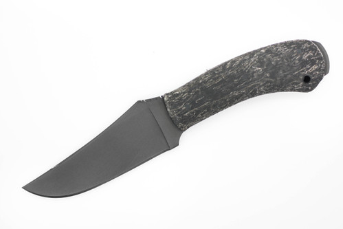 Winkler Knives - Crusher Belt Knife - 80CRV2 Steel - Flat Grind - Rubber Handle - Tapered Tang - Crusher Pommel