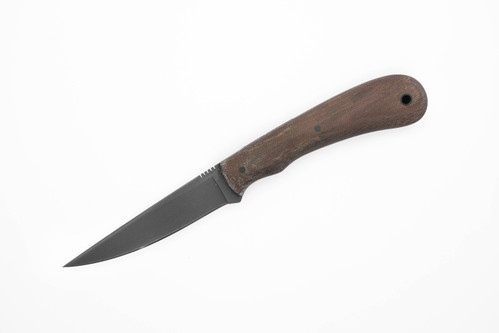 Winkler Knives - Operator - 80CRV2 Steel - Flat Grind - Brown Laminate Handle - Tapered Tang