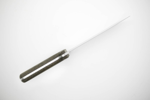 LT Wright Knives Gen 3 - Flat Grind - Camo Canvas Micarta - Matte Finish