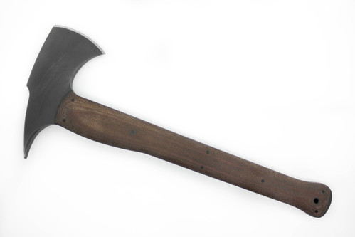 Winkler Knives - Combat Axe - 80CRV2 Steel - Brown Laminate Handle