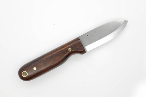 LT Wright Knives Bushbaby - A2 Steel - Scandi Grind - Desert Ironwood w/ FREE Black Liners - 3 LT Wright Knives Bushbaby - A2 Steel - Scandi Grind - Desert Ironwood w/ FREE Black Liners - 3
