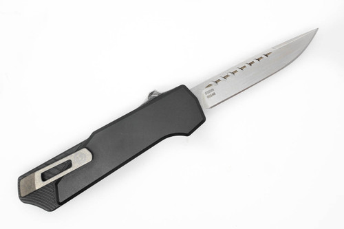 Southern Grind Arachnid - 3.2 OTF - Drop Point - S35VN - Satin Blade - Black 7075 Aluminum Handle Southern Grind Arachnid - 3.2 OTF - Drop Point - S35VN - Satin Blade - Black 7075 Aluminum Handle