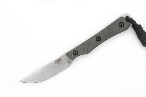 Smith & Sons Knives: Shoal - AEB-L Stainless Steel - OD Green Micarta Handle