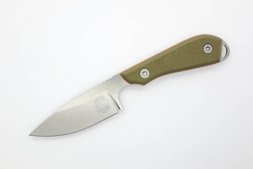 White River Knives M1 Backpacker Pro - Green/Orange Textured G10 Handle - CPM MagnaCut Steel White River Knives M1 Backpacker Pro - Green/Orange Textured G10 Handle - CPM MagnaCut Steel